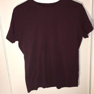 Maroon T-shirt